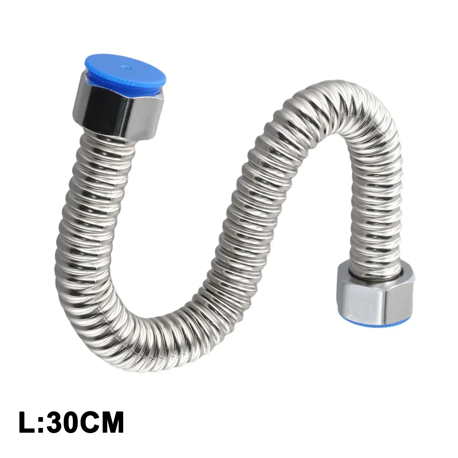 

Adjustable Length Hose Color Silver G1 2 Connector Hose Highly Flexible Versatile Application Adjustable Length