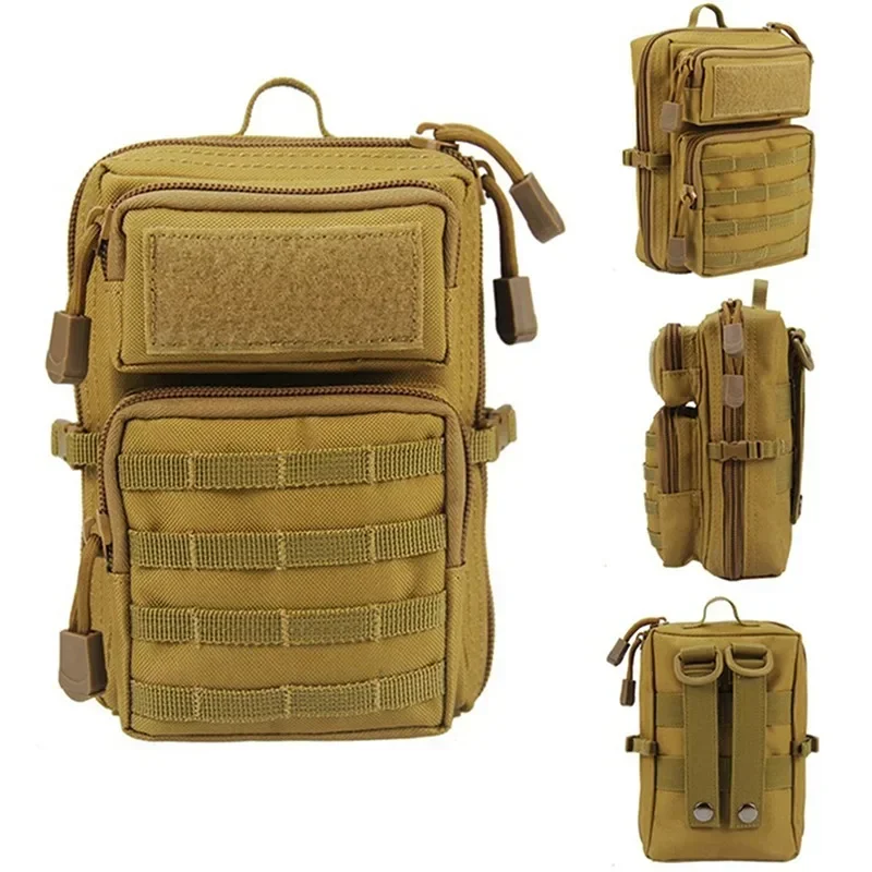 Multifunctionele Tas Molle Heup Taille Edc Tas Grote Capaciteit Portemonnee Telefoonhouder Tassen Camping Wandelen Jacht Heuptasje