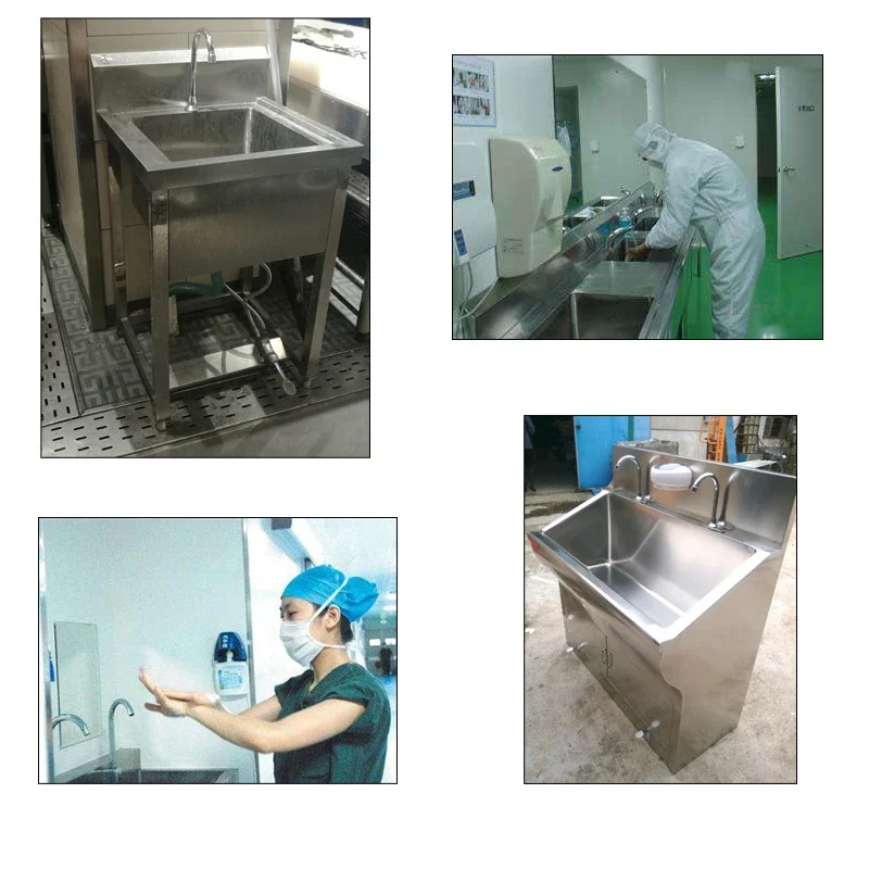 Basin Foot Pedal Control Tap Buildings Faucet Single 1/2'' 1pcs Cold Water Copper+304 Stainless Steel Improvement