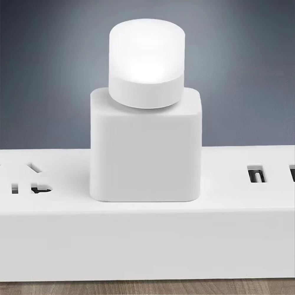 5-color car mini light USB plug LED ambient light car decorative light emergency lighting car interior night light image 5
