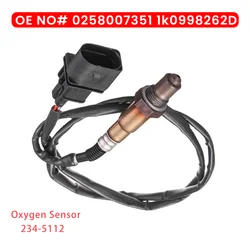 O2酸素アップストリームセンサー,5ワイヤーバンド,Skoda 99-05 vw Jetta 1.8l-l4 0258007351 0 258 007 351 1k099826212,新品