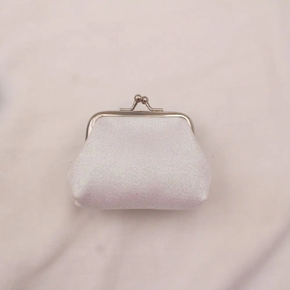 Classic Card Holder Shiny Coin Purse Money Bag Kiss Clasp Lock Small Purse Bag Storage Bag Handbag Clutch Lipstick Bag Women