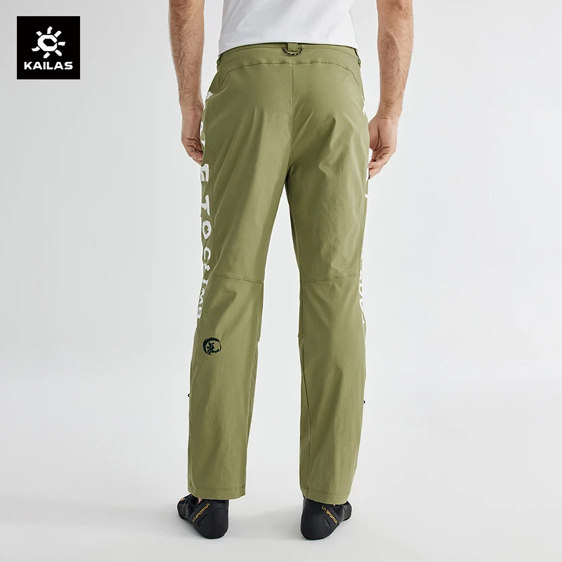 KAILAS 9A Hiking Quick-drying Rock Climbing Pants Men Outdoor Sports Breathable Lightweight Professional Man Pants KG2415306