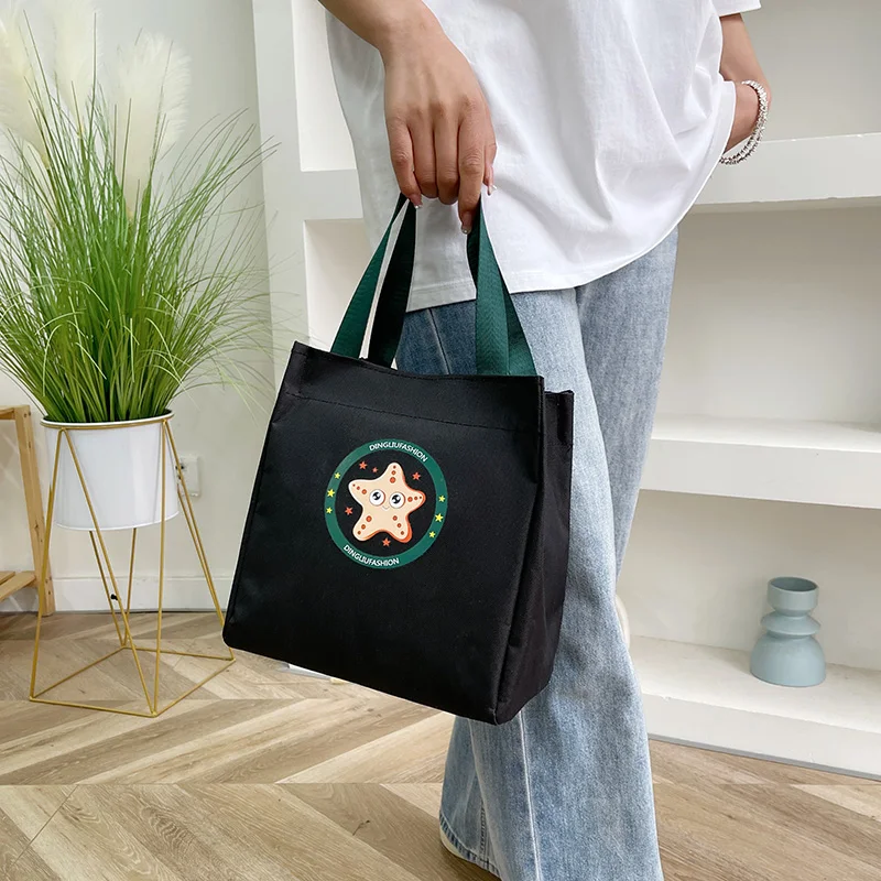 حقيبة حمل جديدة من قماش أكسفورد، حقيبة غداء محمولة وخفيفة الوزن، حقيبة تخزين الطعام، مناسبة للعمل والنزهات والاستخدام اليومي #6