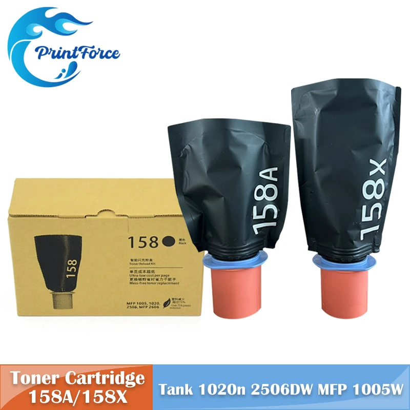 

Тонер-картридж 158A 158X W1580A W1580X для HP LaserJet Tank 1020n 1020 1020 Вт 2506DW MFP 1005 1005 Вт 2606DN 2606SDN 2606SDW