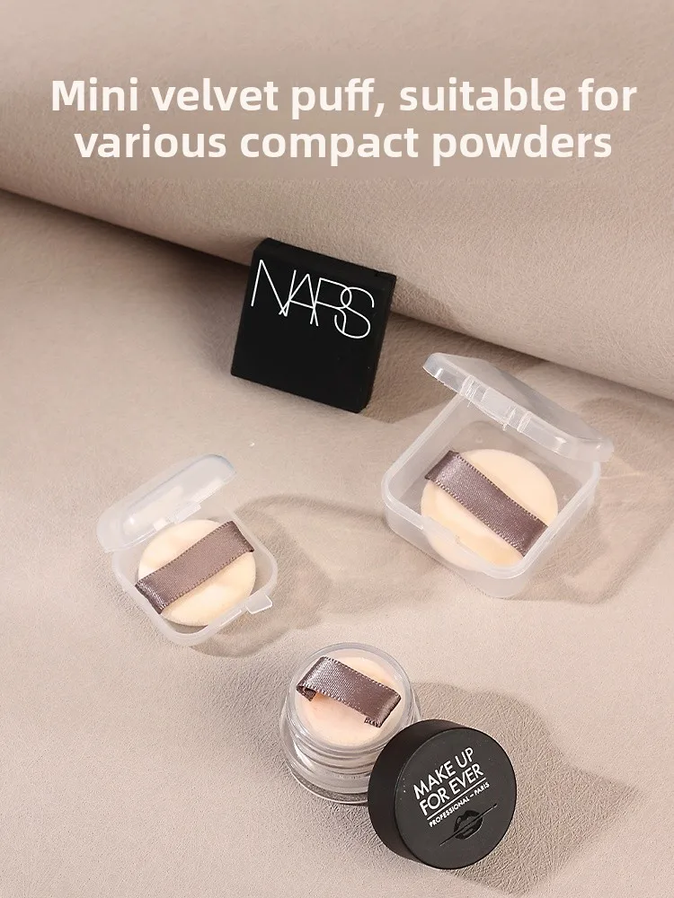 

Size CT Poer Cake Sample Floed eup Sponge Ultra Thin Finger Apply Beau Tool Cact Portable Cosmetic Puff