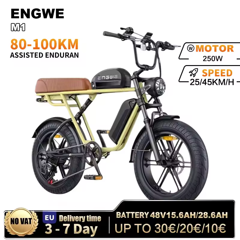 ENGWE M1 eBike, Motor 250W brush