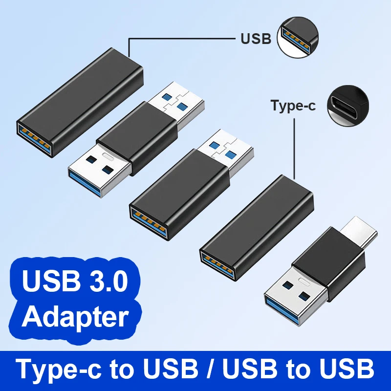 

USB 3.0 OTG Type C Adapter USB C Male to USB-A Male Female Converter for Macbook Huawei Samsung Xiaomi Ipad Connector