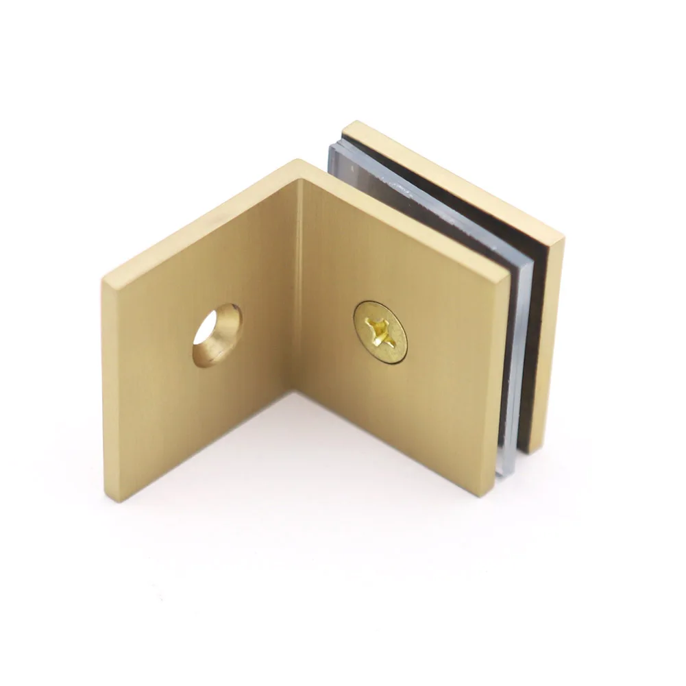 

Glass Wall Support 90 Angle Clamp Bathroom Accessories Easy Installation Glass Thickness Support For Shower Enclosures