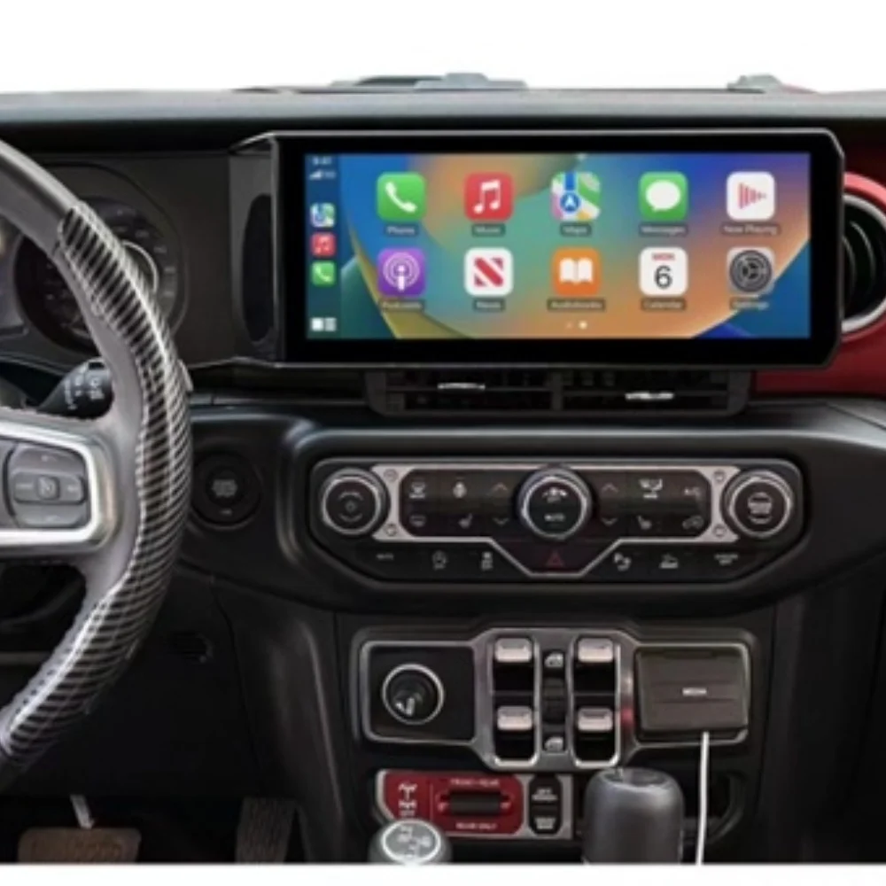 

12.3" Android 14 Auto Car Radio Stereo Carplay For Jeep Wrangler JL 2018-2021 GPS Navigation Multimedia Video Receiver Head Unit