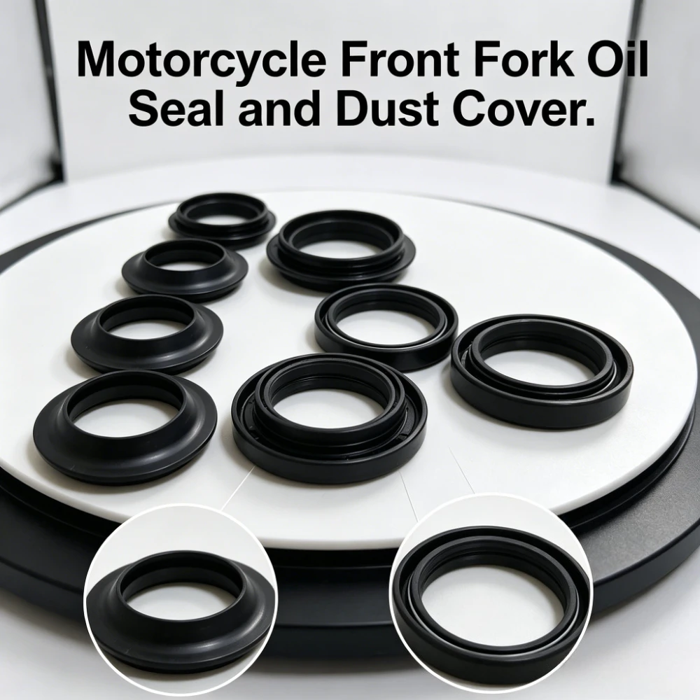 

2pc/4/8pc 30x42x10.5 Motorcycle Front Fork Damper Oil Seal 30 42 Dust Cover For Yamaha YTM200 YTM225 30*42*10.5 YZ80 YT175 SR185