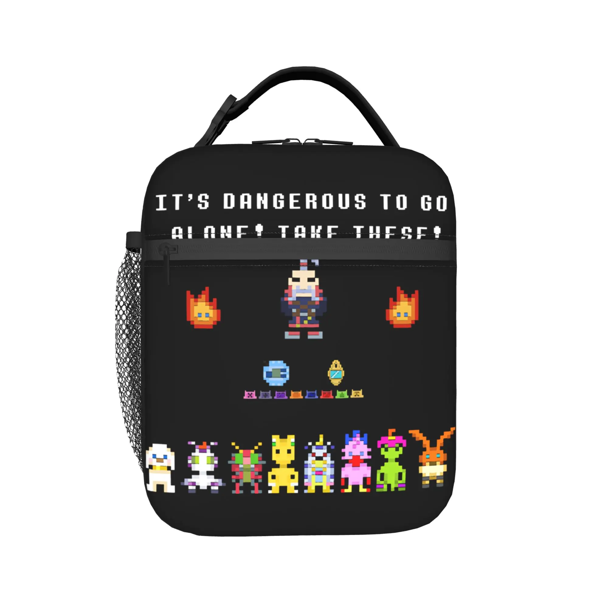 

Digital Monster Digimon Insulated Lunch Bag for Men Women Food Container Bags Leakproof Cooler Thermal Lunch Boxes For Picnic