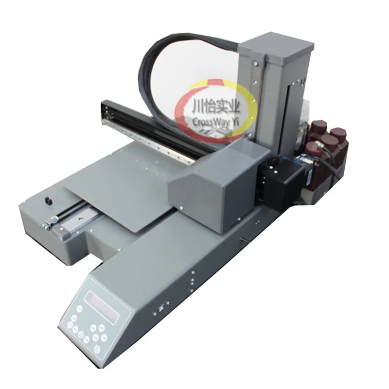 Mini A4 UV Printing Machine Flatbed Printer For PVC Cards Metal Cards Plastic Glass Wood