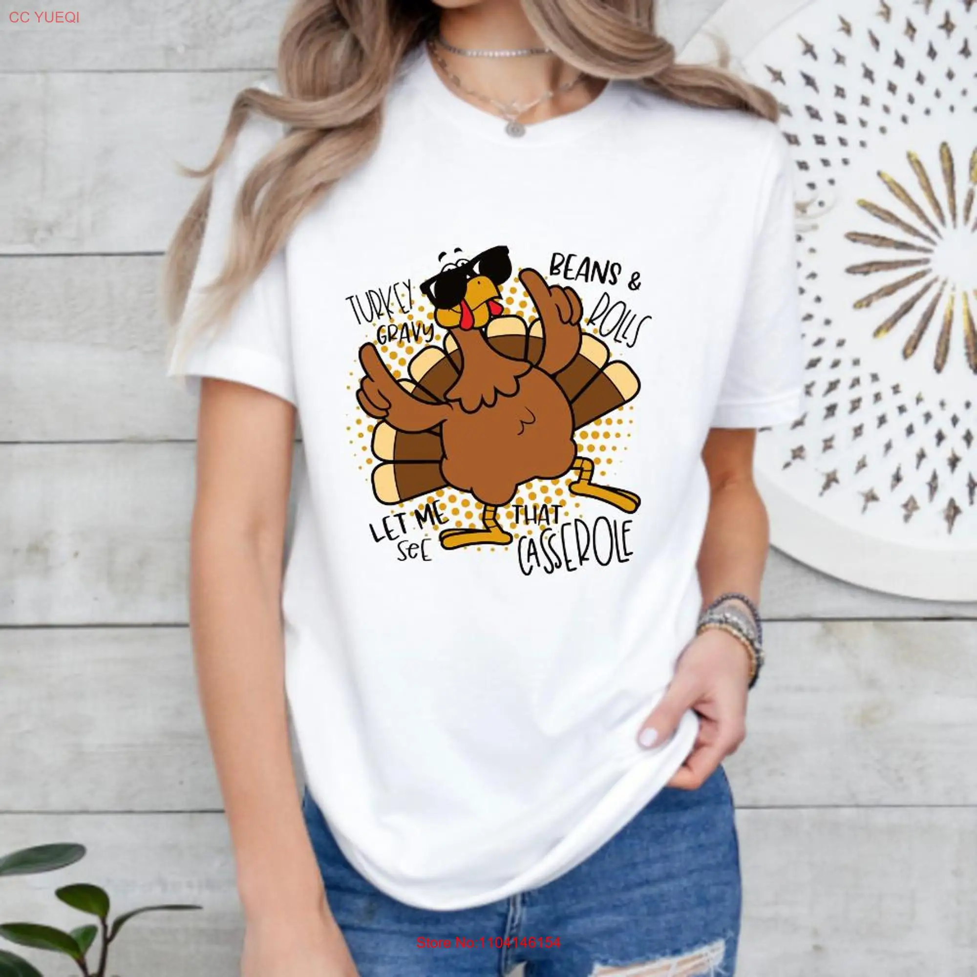 Turkey Gravy Beans And Rolls Let Me See That Casserole T Shirt Fall Thanksgiving Trendy Outfit Autumn