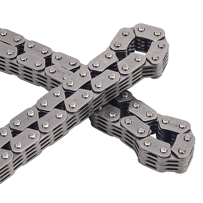 Road Passion 4+5 112 Links Crankshaft Cam Timing Chain Motorcycle Parts For SUZUKI DR250 GN250 LT250EF GZ250 TU250 DR GN LT 250