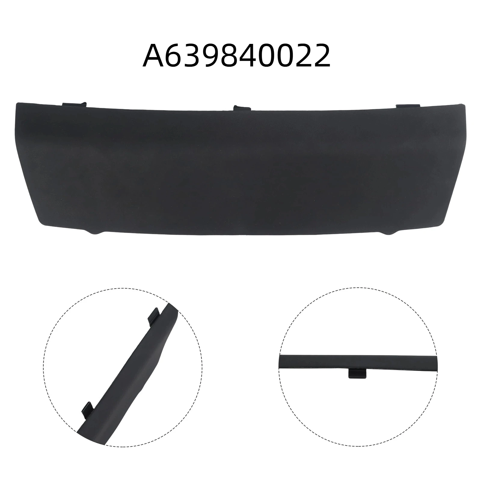 

Windshield AC Filter Panel Cove Filter Panel Cove A639840022 Black For Mercedes For Viano VITO W639 Windshield