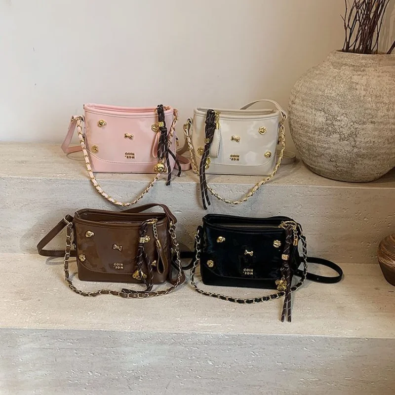 

2025 New High-end Luxury Brand Ladies Leather Shoulder Bag Famous Designer Vintage Paris Elegant​