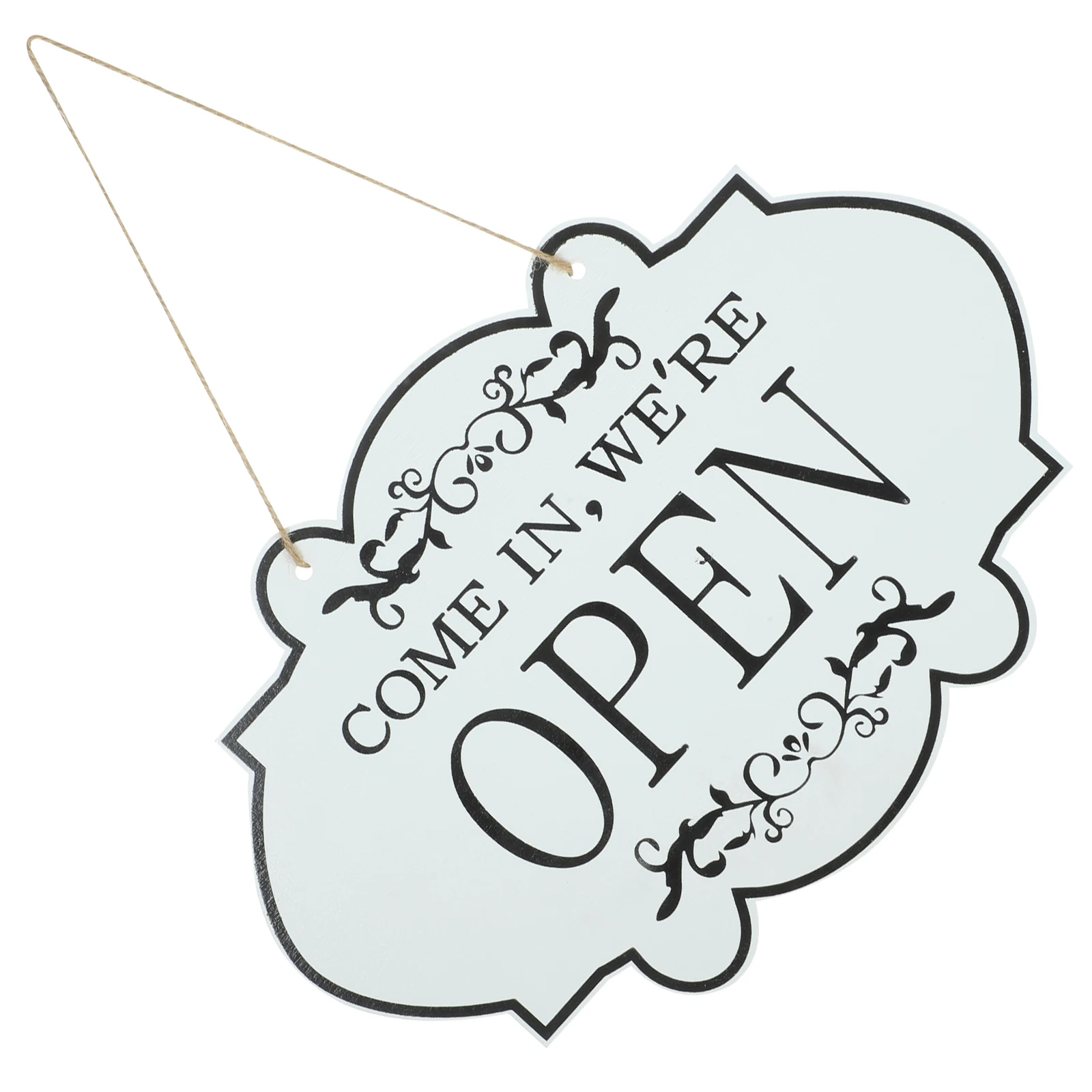 

Double Sided Business Retro Open Wood Door Closed Wooden Closed Sign Hanging Decor Wooden Signage ZN156 Shop Sign