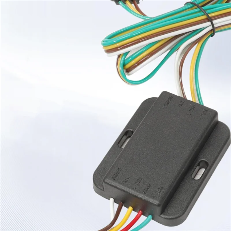 4 Way Trailer Wiring Harness Flat Output For Colorado Canyon 2004-2012 Isuzu I-280 I-290 I-350 I-370 2006-2008, 55510