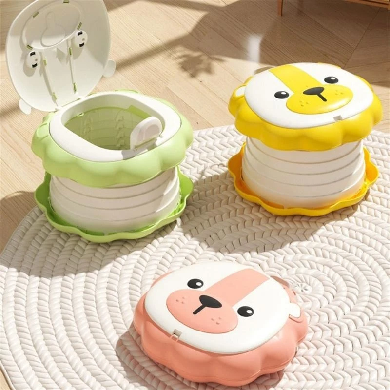 子供向けの旅行トイレトイツキャンピングカートレーラートイレ椅子の折りたたみトイレ