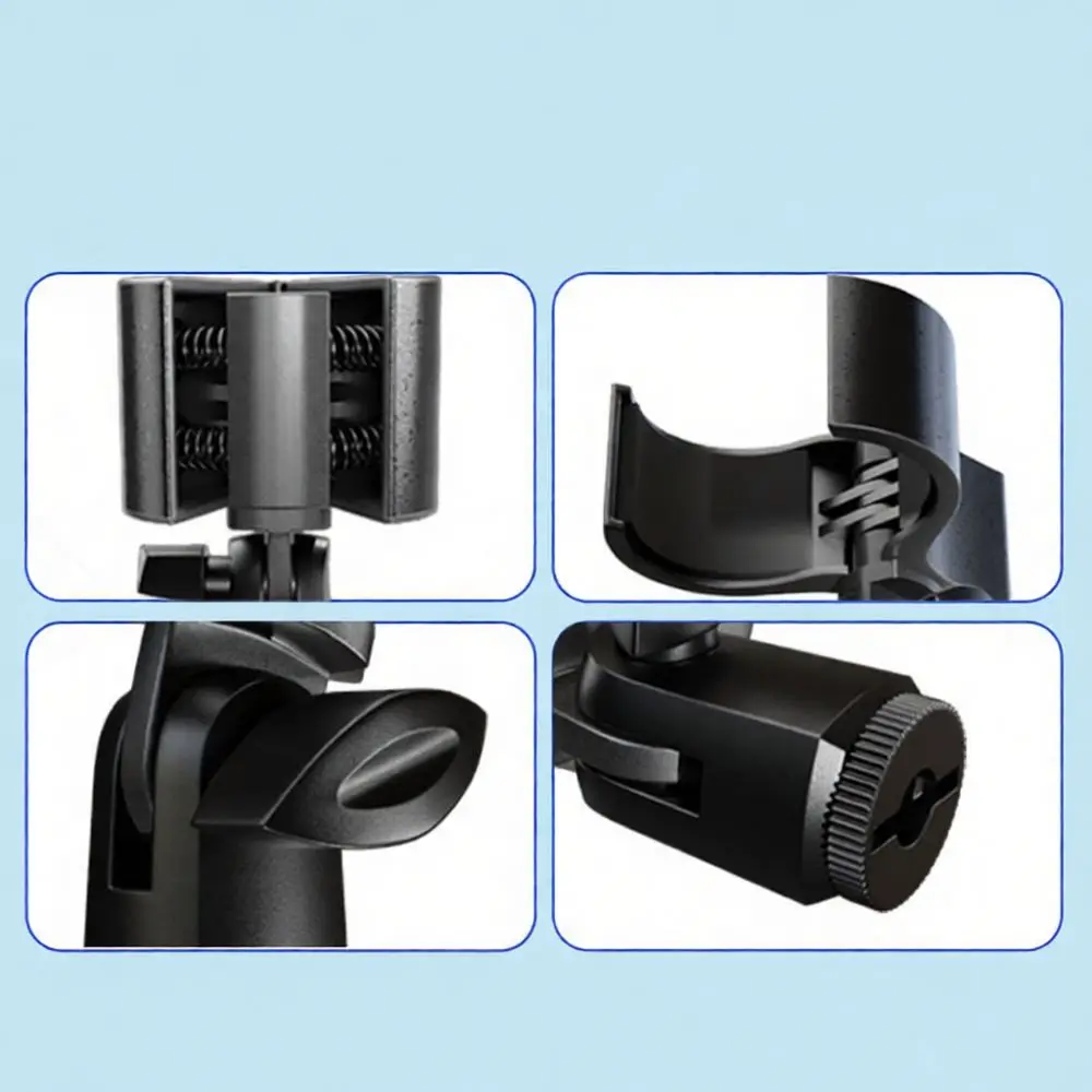 High Quality Microphone Holder Large Size Spring Clamp For Stage KTV Recording Universal 1 4 And 3 8 Screw Mount
