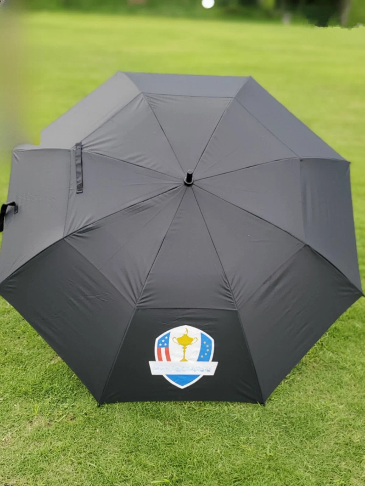 مظلة جولف أوتوماتيكية من W لبطولة العالم للجولف، مظلة مطر مطلية بالفضة للجولف، حماية من الأشعة فوق البنفسجية، واقي من الشمس...