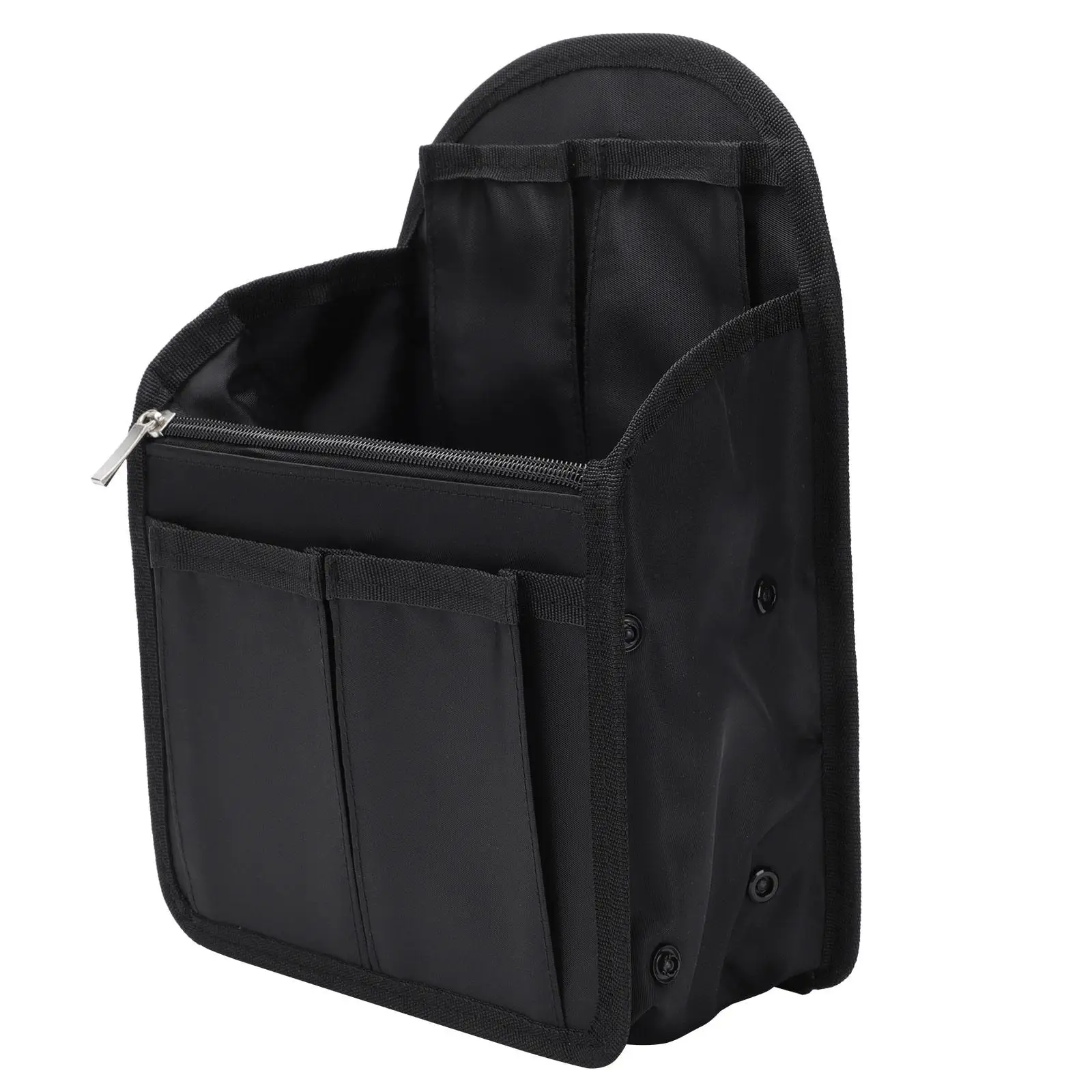 

Portable Storage High Capacity Thickened Nylon Multi function ganizer Black Backpack Handbags