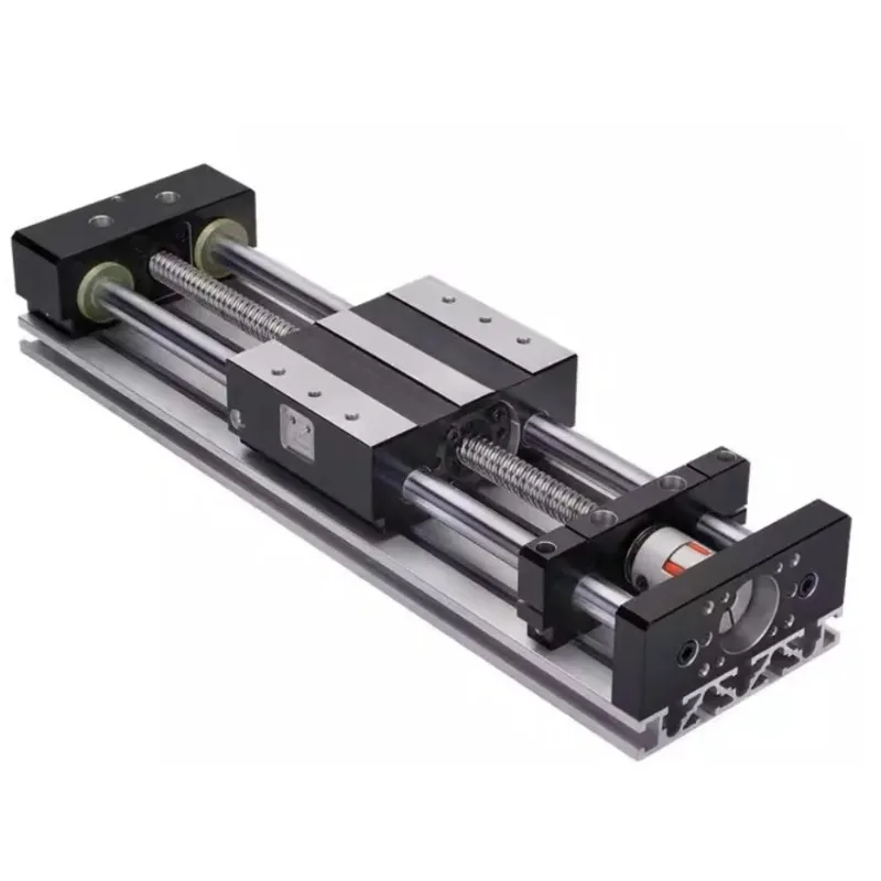 Double Shaft Linear Guide Slide Stage 1605 Ball Screw Servo Motor Cross Three Axis Aluminum Electric Linear Module