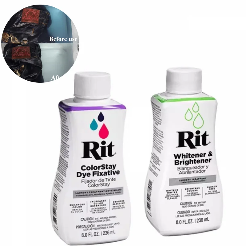 

236 мл Рассыпчатая добавка для окрашивания: DIY-средство для фиксации и усиления цвета джинсов и одежды, вспомогательное сырье для окрашивания