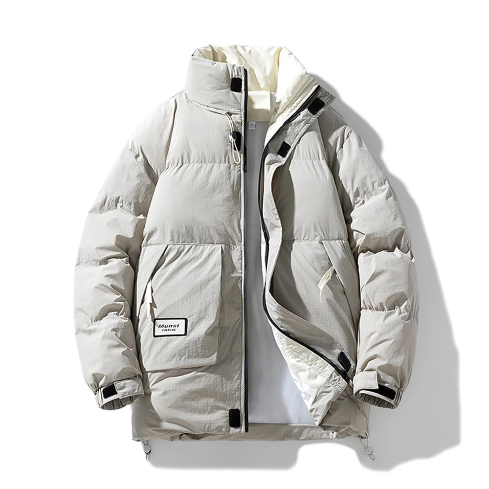 Veste d'hiver grande taille pour hommes, manteau de neige d'extérieur épais et chaud, veste doublée grande taille 8XL, 9XL, veste ample pour pain pour jeunes