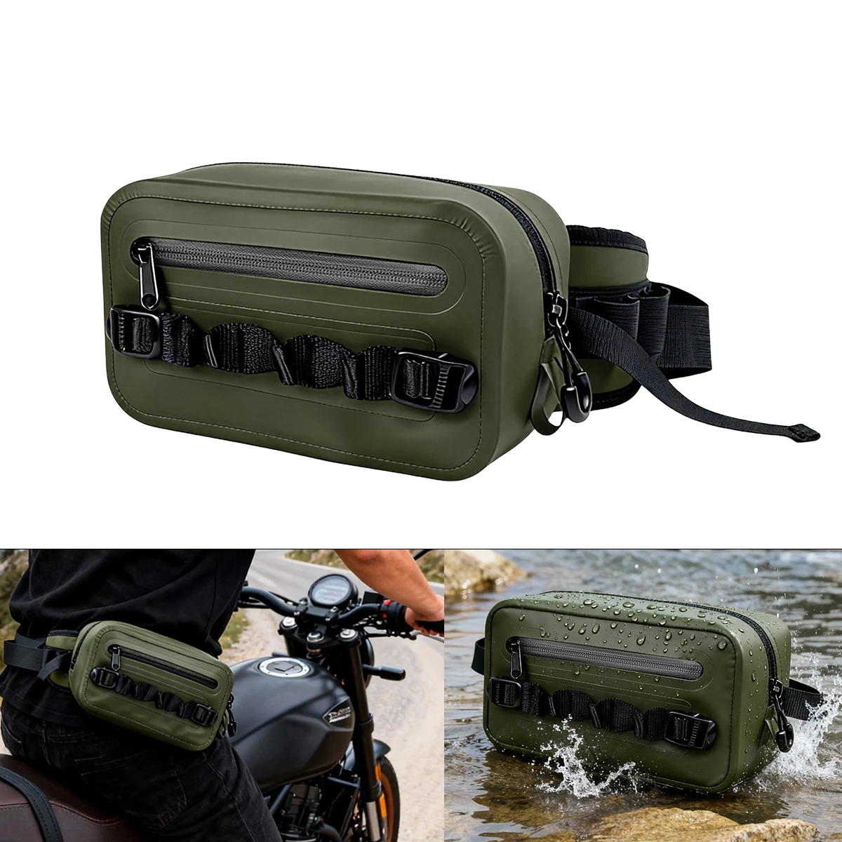 

Motorcycle Waist Bag Outdoor Sport Bags Waterproof Motorbike Travel Mobile Phone Purse Motorcycle Bag