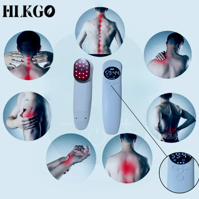 

Clinical Infrared Heating Wand Red Light Therapy & Laser Physiotherapy Instrument for Deep Tissue Repair & Relaxation