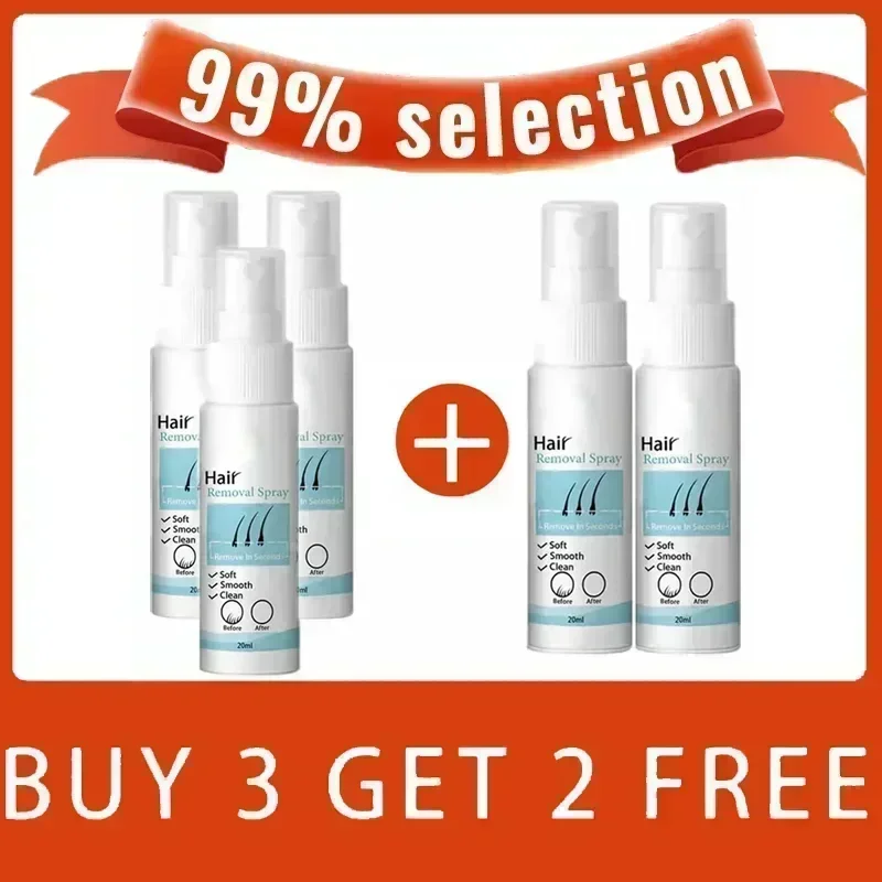 Eliminates Body Hair Spray Permanent Hair Removal  Safe for legs arms underarms and bikini area Moisturizing Slower Regrowth