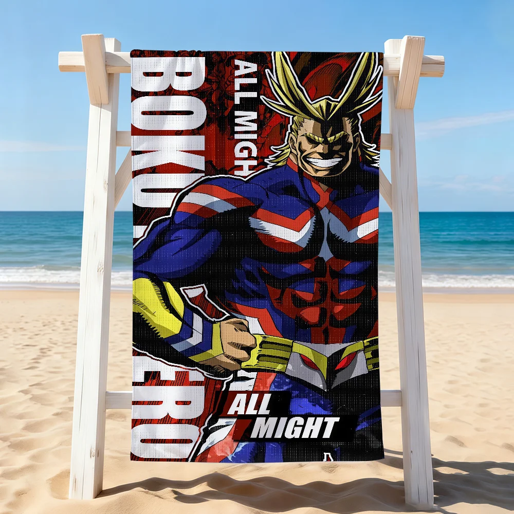 Anime M-My H-Hero A-Academia Towel Drying Bath Towel Applicable To Light Swimming Camping Yoga Beach Out