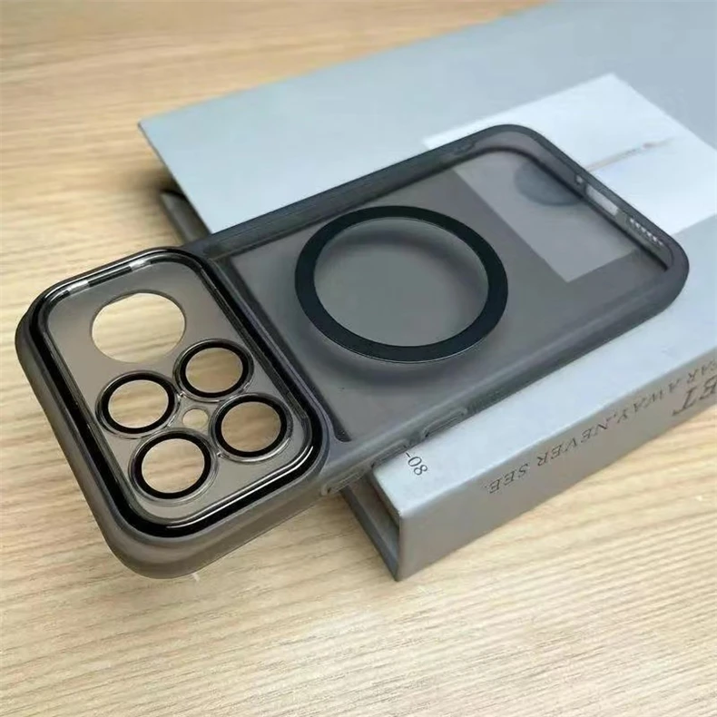 Transparente Silikon-Magnet-TPU-Handyhülle für Xiaomi Poco F9 Ultra F9 Pro F8 Kameraschutz Weiche Haptik Schutzhülle – Detail 7