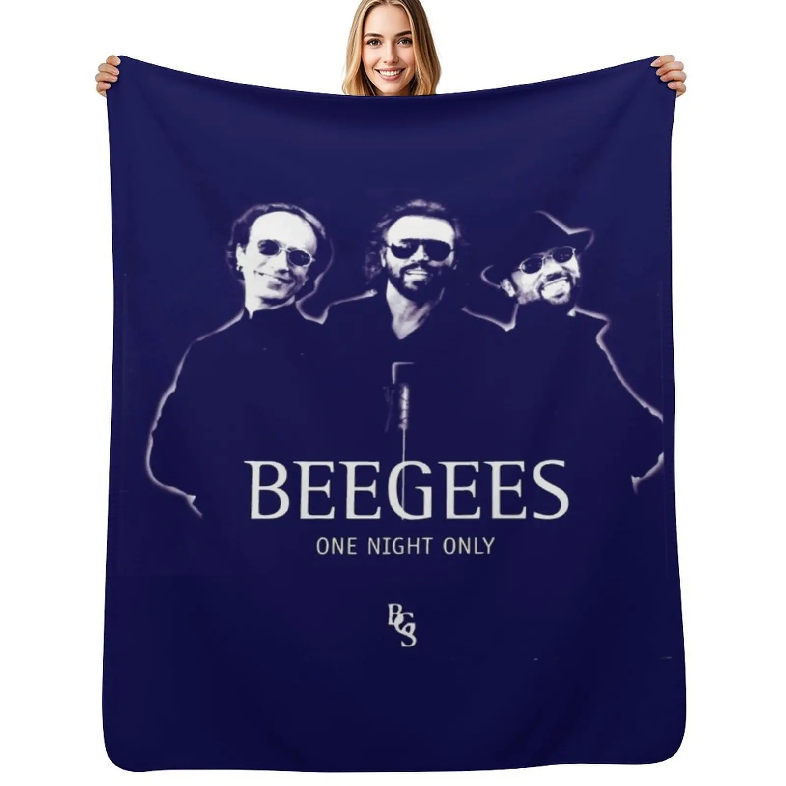 

Bee Gees Band One Night Only Throw Blanket Soft Warm Blanket Gift for Men Women Adults