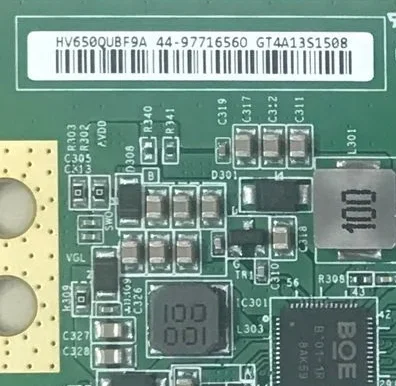 Novo original para placa tcl 65 polegadas tcon 47- 6021388   HV650QUB-F9A