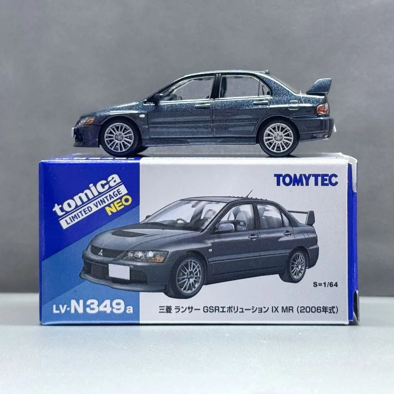 تاكارا تومي TLV LV-N349a ميتسوبيشي لانسر Evo9 IX MR GSR 2006 نموذج سيارة محاكاة سبيكة، لعبة الكبار تحصيل زخرفة. #3