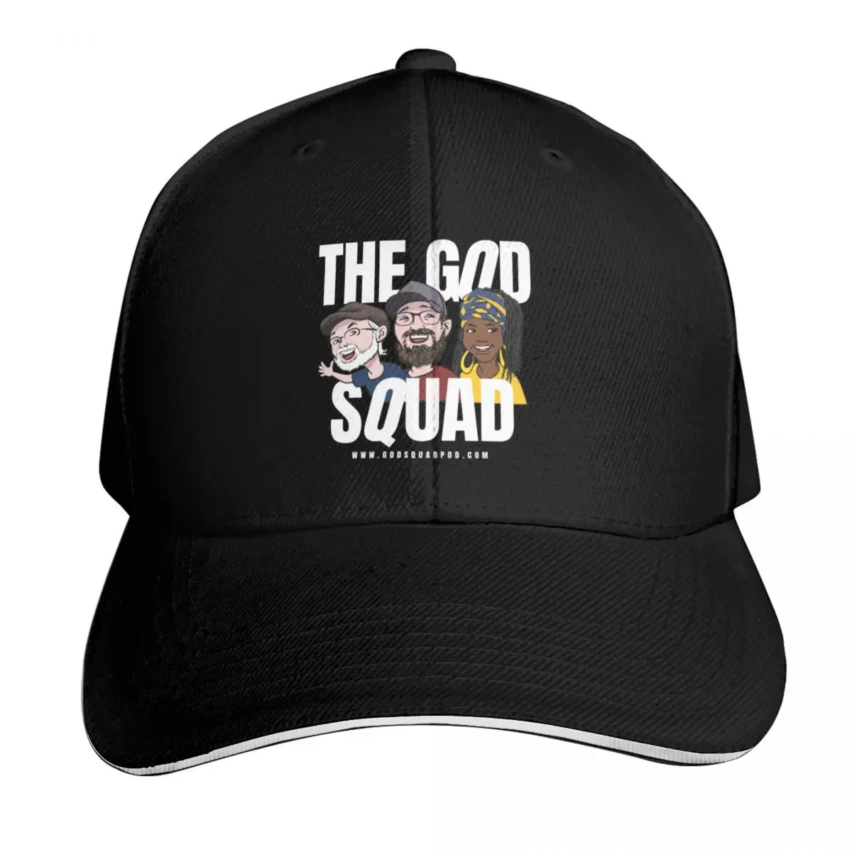 The God Squad Baseball Cap Hat Man Luxury Sun Cap beach hat luxury woman cap Woman Hats Men's