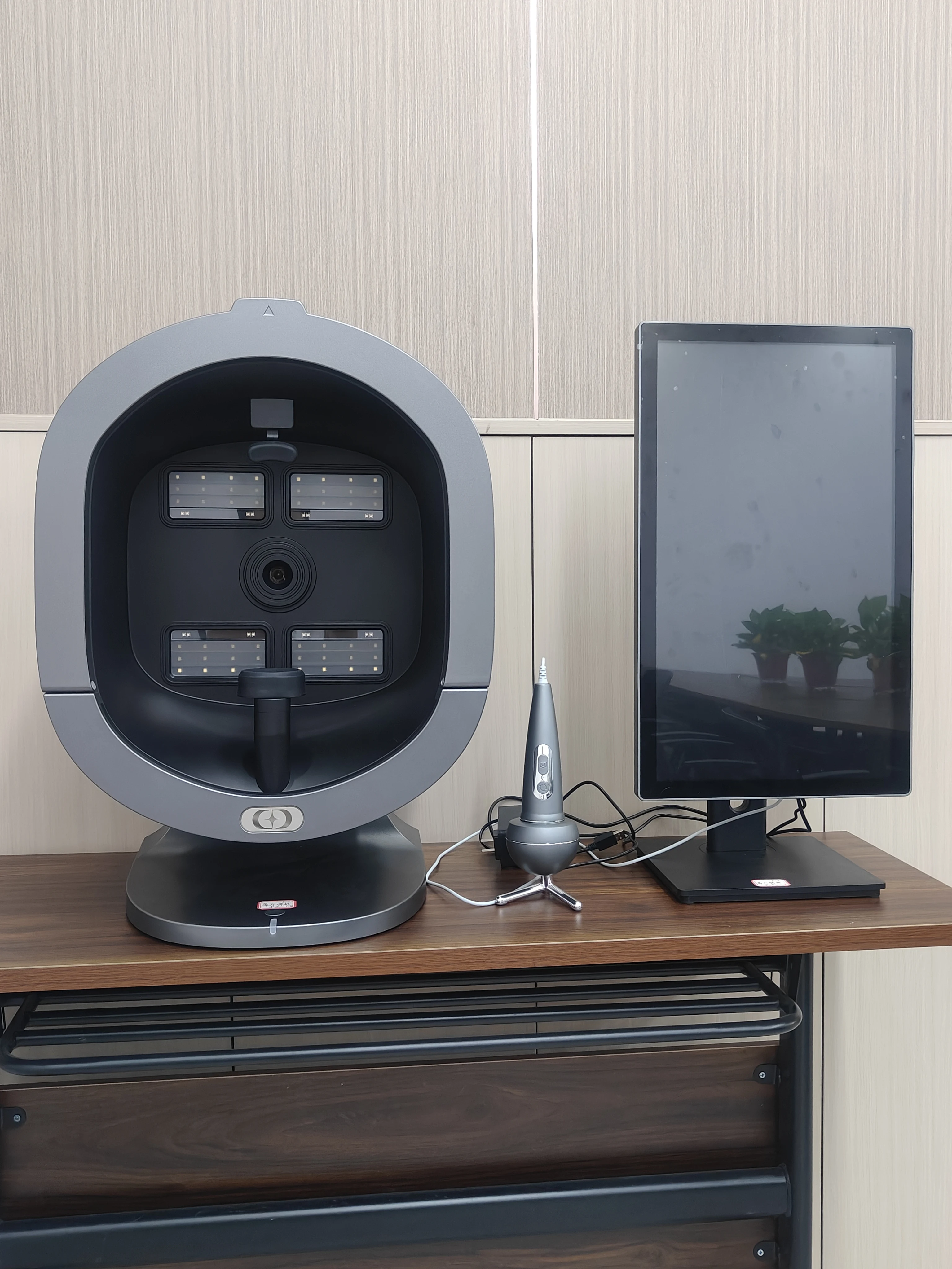 Maglev X5 ABS/PC Lamp Skin Analyzer Machine Facial Diagnostic Moisture Test 3D Analysis Skin Care Features Home Commercial Use