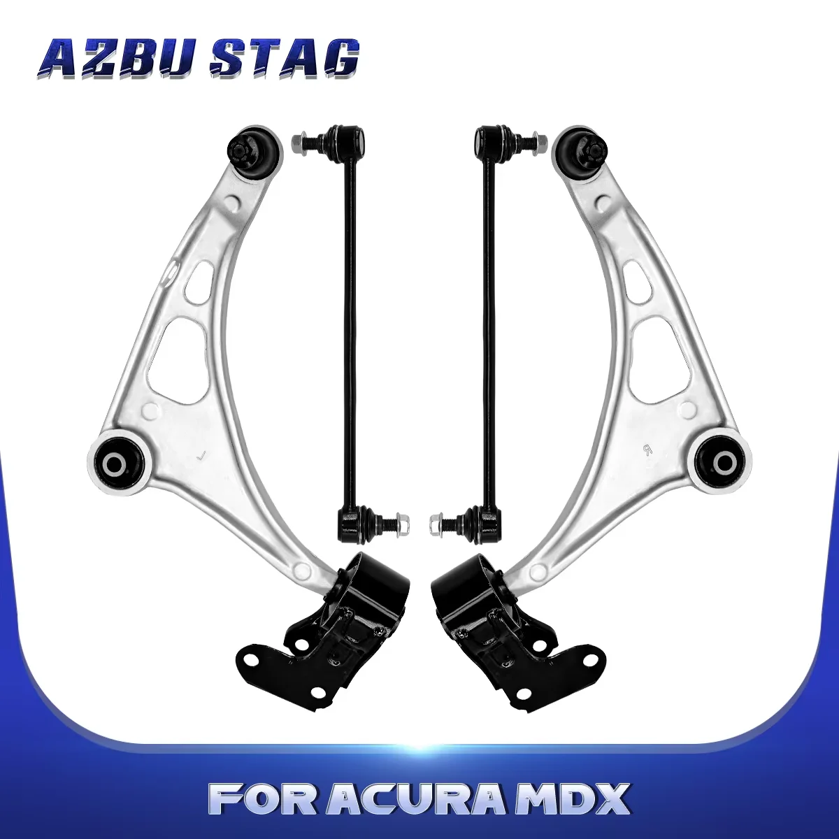 

AzbuStag 4Pcs Front Lower Control Arm Sway Bar Link Suspension Kits for Acura MDX Honda Pilot Passport Ridgeline 2014-2022