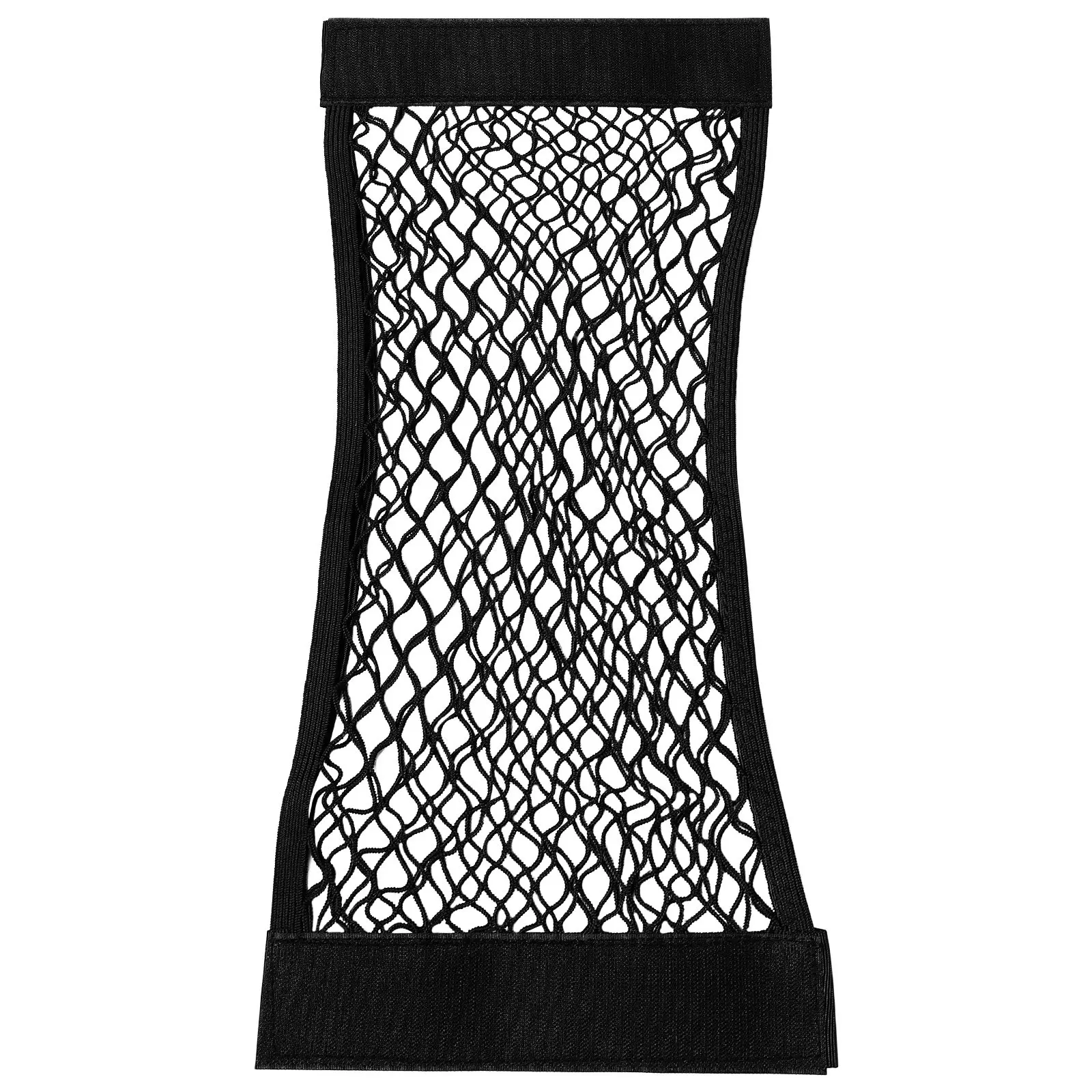 1Set Vehicle Garbage Bag Storage Artifact Large Capacity Wall Mounted Mesh Net for Car Rv Kitchen Plastic Bag Holder Collapsible