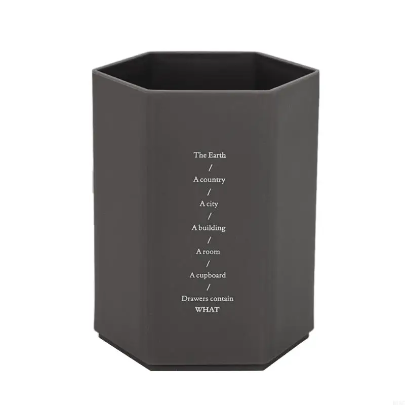 918C Многоцелевой практичный держатель для канцелярских принадлежностей Матовый держатель для карандашей из полипропилена для