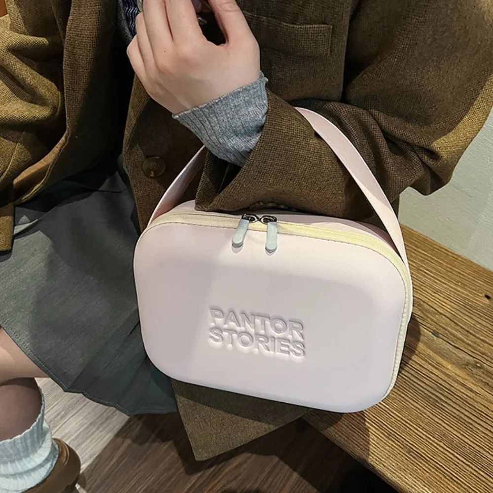 Lagerung Silikon Make-Up Tasche Griff Tragbare Reise Kosmetik Behälter Große Kapazität Multifunktionale Waschen Beutel