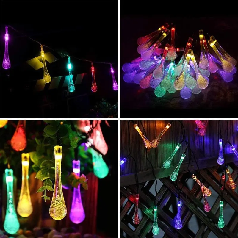 

Girlandes exterieur a pile Bottle lights Rose string light Party decor Light up flowers Festival decoration Decoracion boda