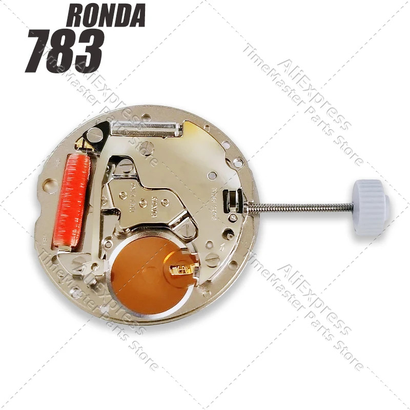 Ronda 783 Movimiento de reloj de cuarzo Suizo 3 manecillas 20 mm Batería No. 362 Piezas de repuesto y reparación de alta calidad para relojeros