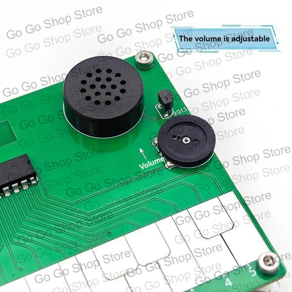 DIY Mini Piano Electronic Musical Instrument Soldering Kit for Beginners with Type-C Charging