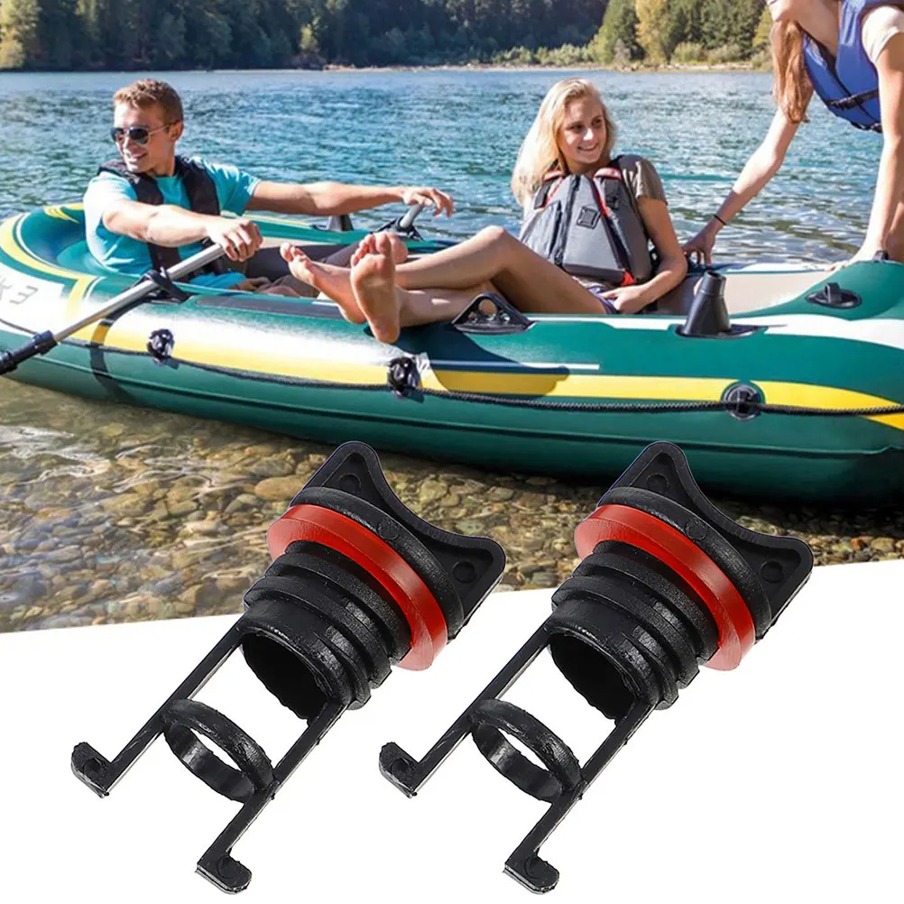 

6Pcs Kayak Plugs Drain Hole Cover Durable Waterproof Accessories for Outdoor Adventures Kayak Drain Plug Kit Draining Hole Plug