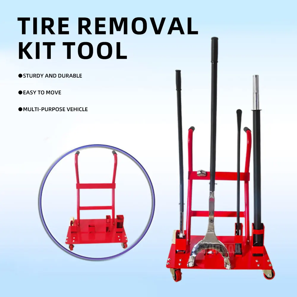 Tubeless Tire Disassembly Tool Set, Tubeless Tire Removal Combination Kit, Tire Changer Tool Kit
