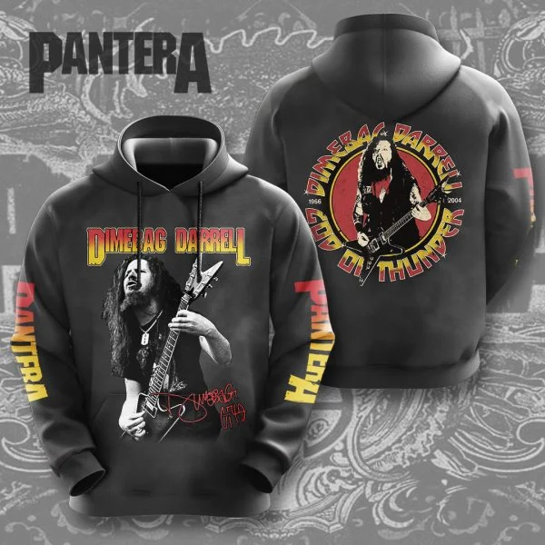 Popular Heavy Metal Rock Band Pantera Hoodies 3D Print Men/Women Tracksuit Sweatshirt Long Sleeve Pullover Hoodie Men's Hoodied